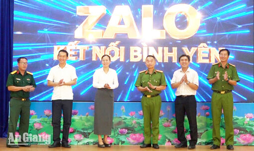 An Phú ra mắt “Zalo kết nối bình yên”, lập 4 điểm chữa cháy công cộng