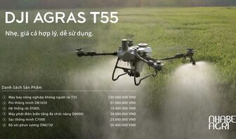 Giá bán máy bay nông nghiệp DJI T55