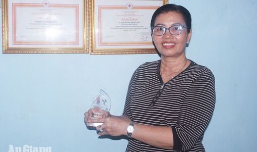Người phụ nữ An Giang 79 lần hiến máu cứu người