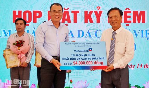 An Giang trao 473 triệu đồng hỗ trợ nạn nhân chất độc da cam