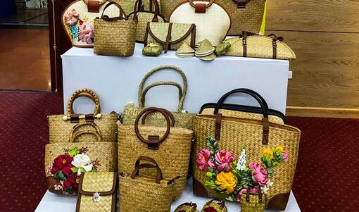 Sắc màu cỏ bàng Ba Chúc