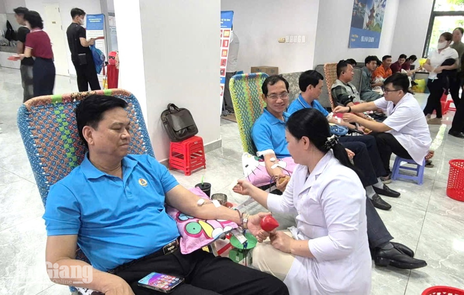 250 đoàn viên tham gia ngày hội Hiến máu tình nguyện tại Phú Quốc