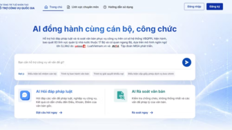 Khuyến nghị sử dụng hai nền tảng AI hỗ trợ rà soát văn bản pháp luật