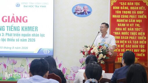 Hơn 200 cán bộ, công chức An Giang học tiếng Khmer