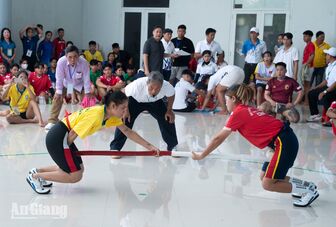 Khởi tranh môn Vovinam và đẩy gậy tại Đại hội Thể dục thể thao tỉnh An Giang lần thứ I năm 2026