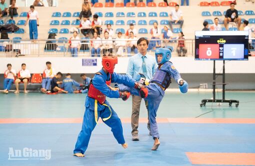 [Ảnh] 4.000 vận động viên tranh tài tại Đại hội Thể dục thể thao An Giang lần thứ I