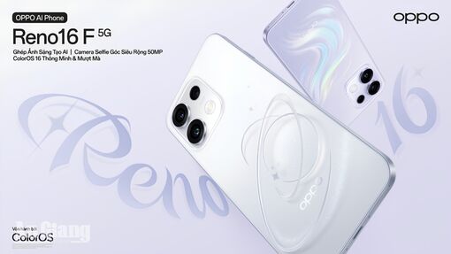 Chụp ảnh nhóm siêu dễ dàng với camera selfie 50MP góc siêu rộng 100 độ trên OPPO Reno16 F