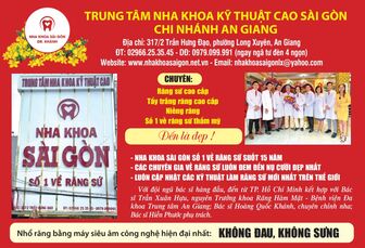 Nha khoa Sài Gòn chi nhánh An Giang: 16 năm hành trình tạo dựng nụ cười tự tin và kiến tạo uy tín