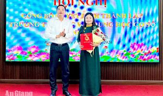 Sáp nhập 3 trường thành Trường Tiểu học và THCS Bình Sơn
