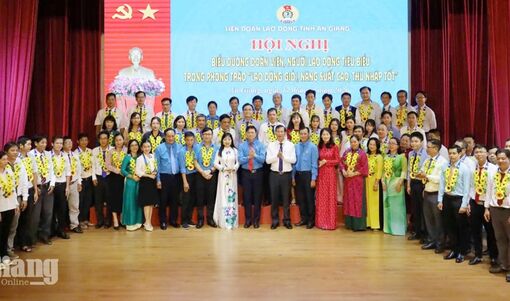 An Giang biểu dương 75 lao động tiêu biểu