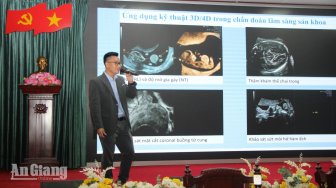 Bệnh viện Sản - Nhi Kiên Giang cập nhật ứng dụng AI trong siêu âm