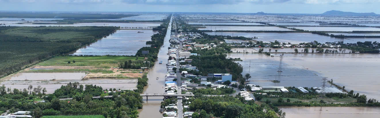 Tứ giác Long Xuyên. Ảnh: THÀNH CHINH