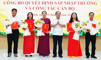 An Minh còn 5 trường học sau sắp xếp