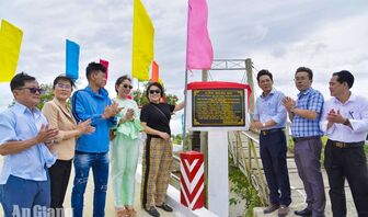 Khánh thành cầu Soài So tại xã Tri Tôn