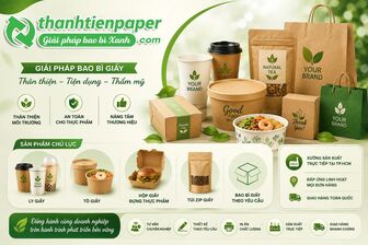 Xưởng Thành Tiến Paper in bao bì, hộp giấy, ly tô giấy giá rẻ, chất lượng tại TP. Hồ Chí Minh