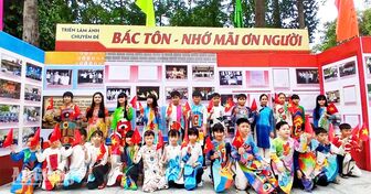 Nhiều hoạt động tri ân Bác Tôn trên quê hương Mỹ Hòa Hưng