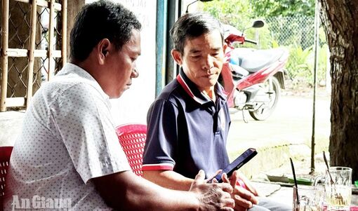 Nông dân Ô Lâm kết nối sản xuất qua ly cà phê sáng