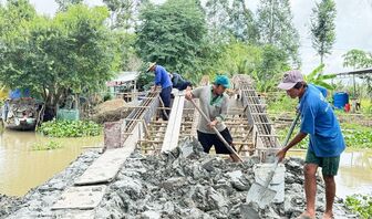 Xã Ngọc Chúc đẩy mạnh xã hội hóa để phát triển hạ tầng giao thông