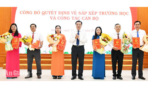 Xã Hòn Đất giảm còn 6 trường học sau sáp nhập