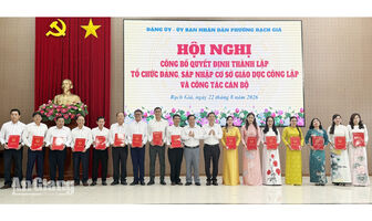 Rạch Giá giảm 19 trường sau sắp xếp, còn 23 trường
