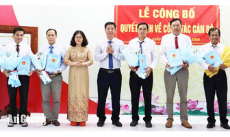 Sau sắp xếp, xã Chợ Mới còn 6 trường tiểu học, mầm non