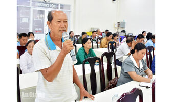 Cử tri Vĩnh Tế đề nghị đẩy nhanh nâng cấp đường giao thông