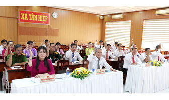 Trên 99% hộ dân xã Tân Hiệp đồng thuận chủ trương thành lập phường