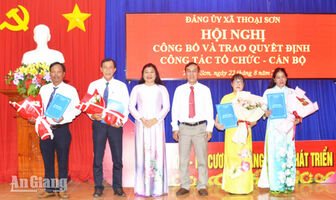 Thoại Sơn giảm từ 13 trường xuống còn 5 trường sau sắp xếp