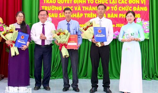 Phường Vĩnh Tế còn 4 trường học sau sắp xếp