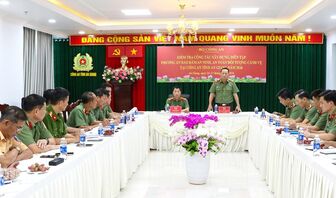Bộ Công an kiểm tra công tác cảnh vệ tại An Giang