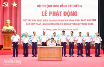 Cảnh sát biển 4 mở đợt cao điểm ngăn tàu cá vi phạm vùng biển nước ngoài