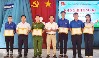 Chi Lăng huy động gần 850 triệu đồng thực hiện Chiến dịch Thanh niên tình nguyện hè