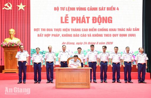 Cảnh sát biển 4 mở đợt cao điểm ngăn tàu cá vi phạm vùng biển nước ngoài