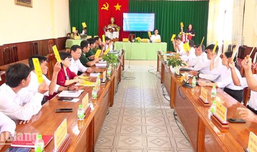 Thông qua chủ trương thành lập phường An Phú