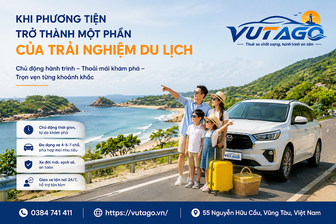 Từ An Giang đến Vũng Tàu, chủ động phương tiện để hành trình thêm trọn vẹn