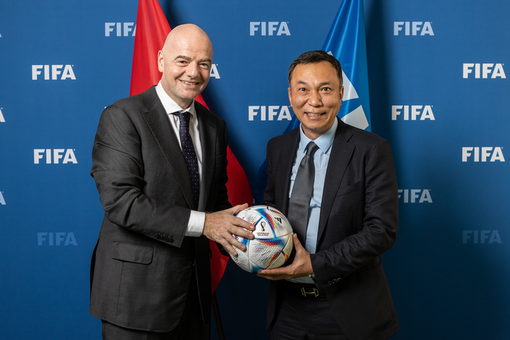 Chủ tịch FIFA đến sân Mỹ Đình xem tuyển Việt Nam đấu Thái Lan