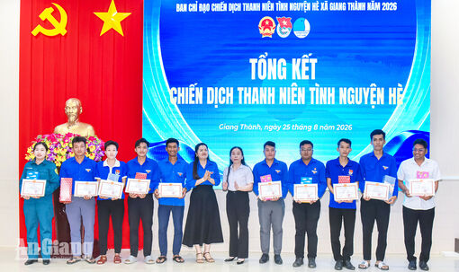 Tuổi trẻ Giang Thành góp sức cho cộng đồng trong mùa hè tình nguyện