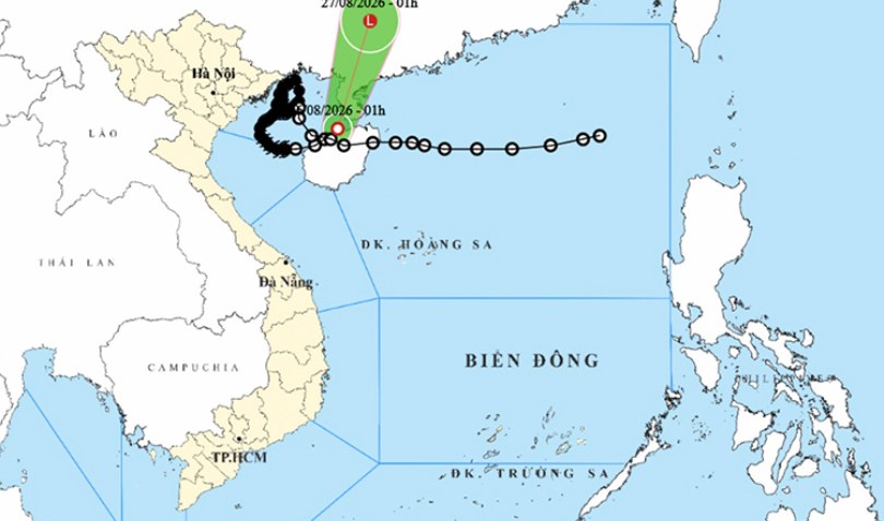Thời tiết ngày 26/8: Bão số 4 suy yếu thành áp thấp nhiệt đới, Bắc Bộ mưa to cục bộ