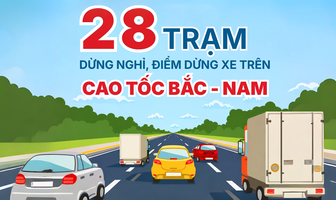 Các trạm dừng nghỉ trên cao tốc Bắc-Nam khai thác dịp nghỉ lễ 2/9