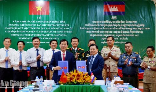 An Giang và Kep tiếp tục tìm kiếm, quy tập hài cốt liệt sĩ