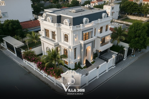 Villa 365 chuyên thiết kế, thi công biệt thự: Nhất quán từ ý tưởng đến hoàn thiện