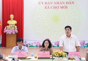 Chợ Mới thông qua dự thảo quy hoạch đô thị đến năm 2050