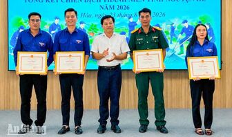 Sức trẻ góp màu xanh cho quê hương Đông Hòa