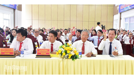 Phiên họp thứ nhất Đại hội Hội Nhà báo tỉnh An Giang lần thứ I, 
nhiệm kỳ 2026 - 2031