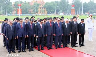 81 năm Quốc khánh: Lãnh đạo Đảng, Nhà nước vào Lăng viếng Chủ tịch Hồ Chí Minh