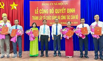 Hội An thành lập 6 đảng bộ trường học
