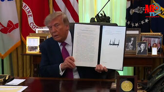 Tổng thống Trump ký lệnh đổi tên hồ Ontario thành “Hồ Mỹ”