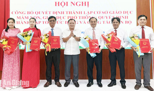 Phường Vĩnh Thông còn 7 trường học sau sắp xếp