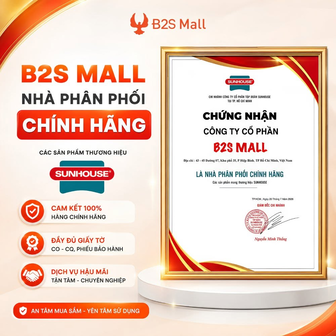 B2S Mall trở thành nhà phân phối chính hãng các sản phẩm Sunhouse