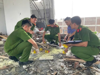Nổ nhà trọ tại Bình Xuyên do tự chế pháo